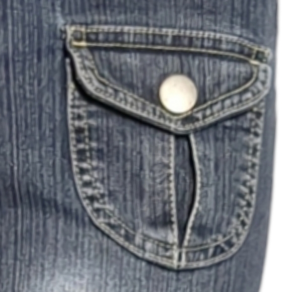 Angels Designer Flare Die Blue Jeans Size 7. - Picture 13 of 16